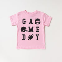 Kids Game Day Football Tee (Various Colors)