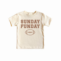 Kids Sunday Funday Football Tee (Various Colors)