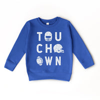 Kids Touchdown Football Sweatshirt (Various Colors)