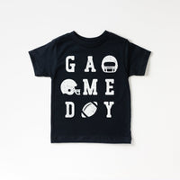 Kids Game Day Football Tee (Various Colors)