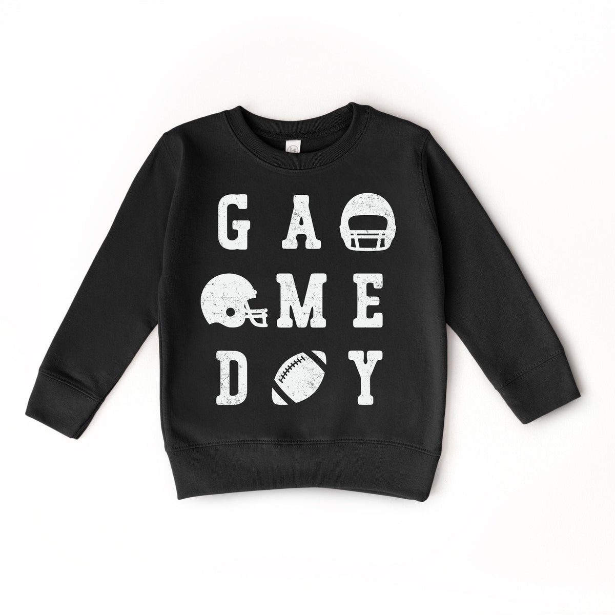 Kids Game Day Football Sweatshirt (Various Colors)