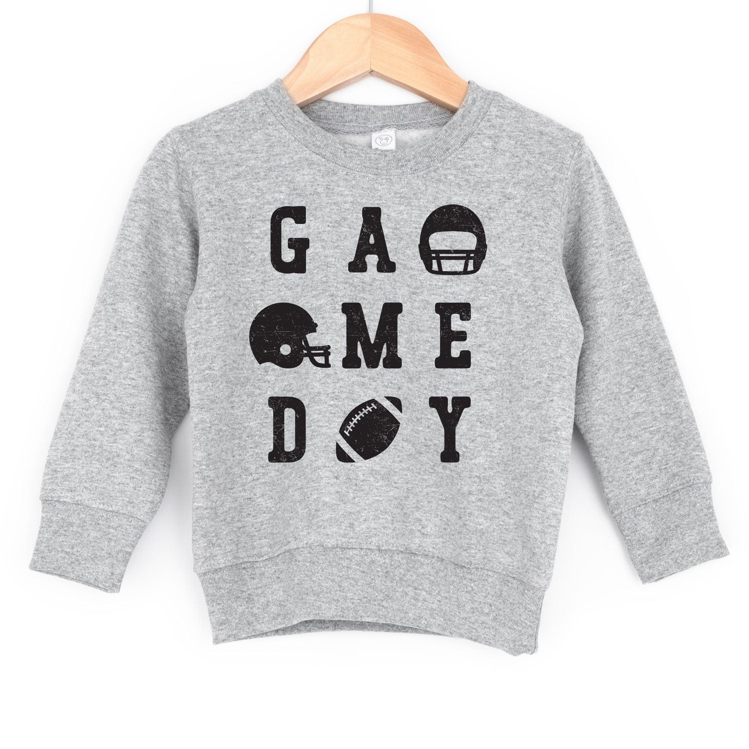 Kids Game Day Football Sweatshirt (Various Colors)