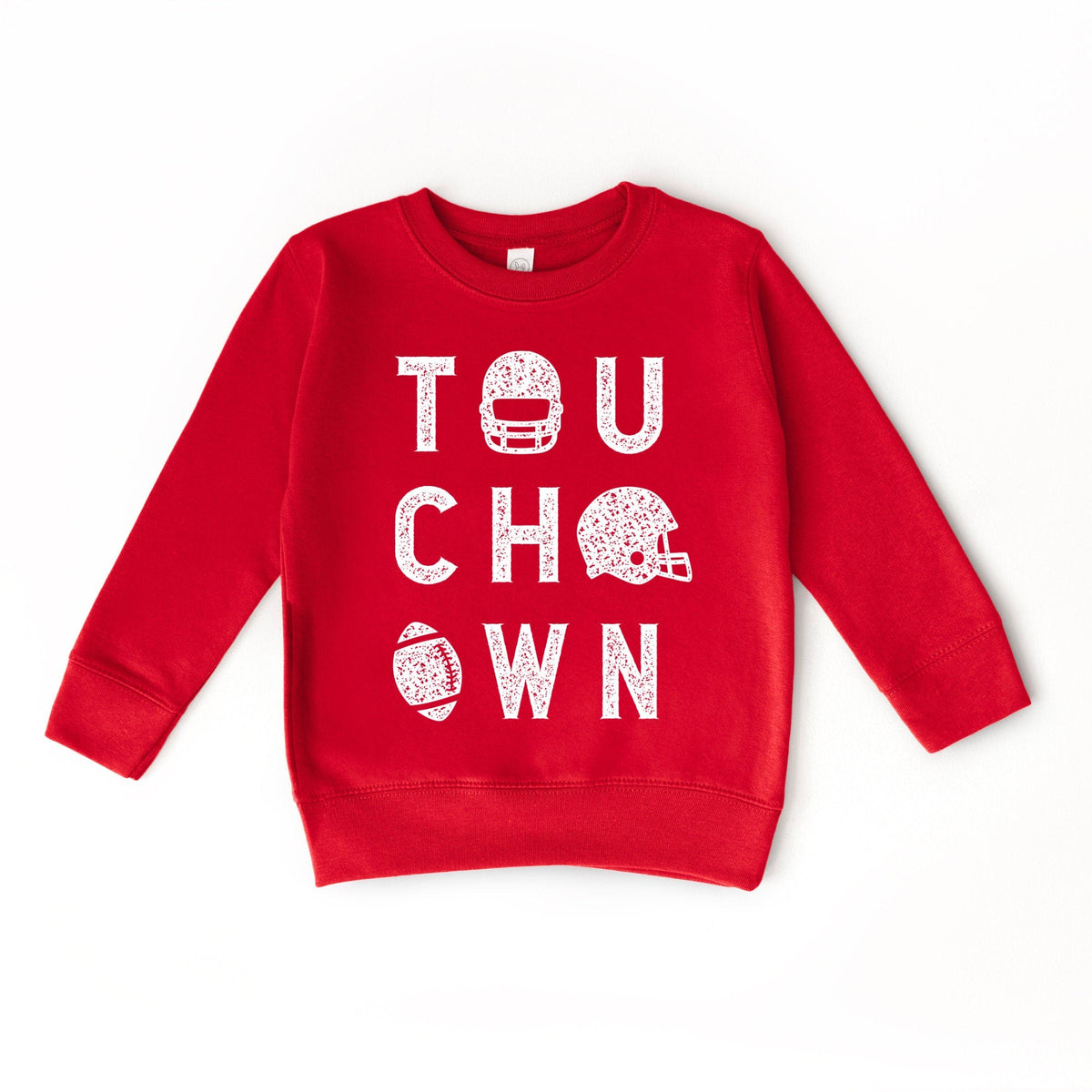 Kids Touchdown Football Sweatshirt (Various Colors)