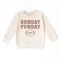 Kids Sunday Funday Football Sweatshirt (2 Colors)