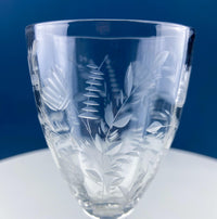 Daisy Motif Wine Goblets – Set of 5 Timeless Glasses