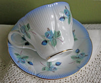 Duchess Fine Bone China Cup & Saucer – Autumn Motif England