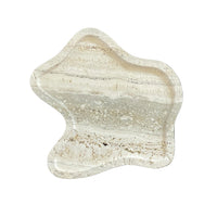 Flo Tray in Travertine