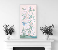 Blush Chinoiserie No. 3 – Canvas Wrap Print (Various Sizes)