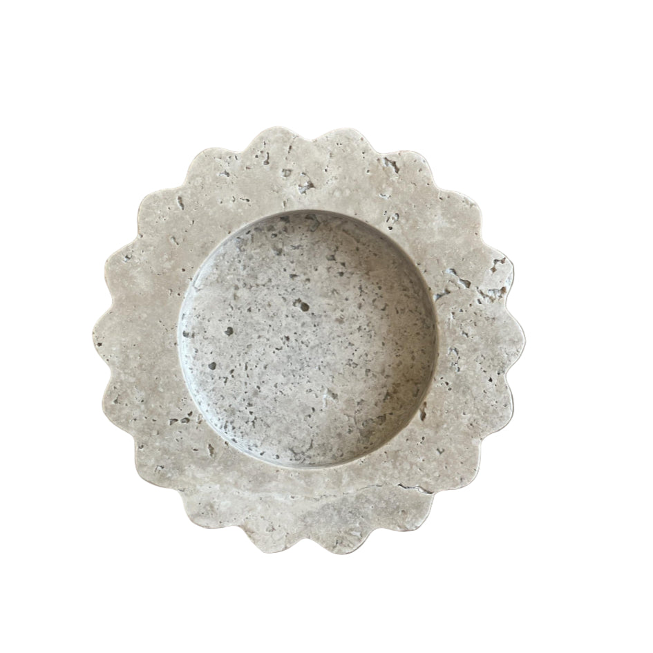 Mini Sun Flat in Travertine