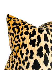 Leopard Velvet Pillow Cover (Various Sizes)