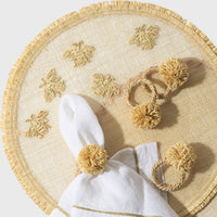 Straw Bee Placemats – Set of Four