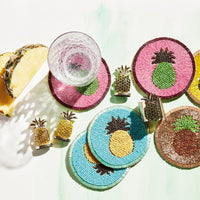 Pineapple Coasters – Set of 4