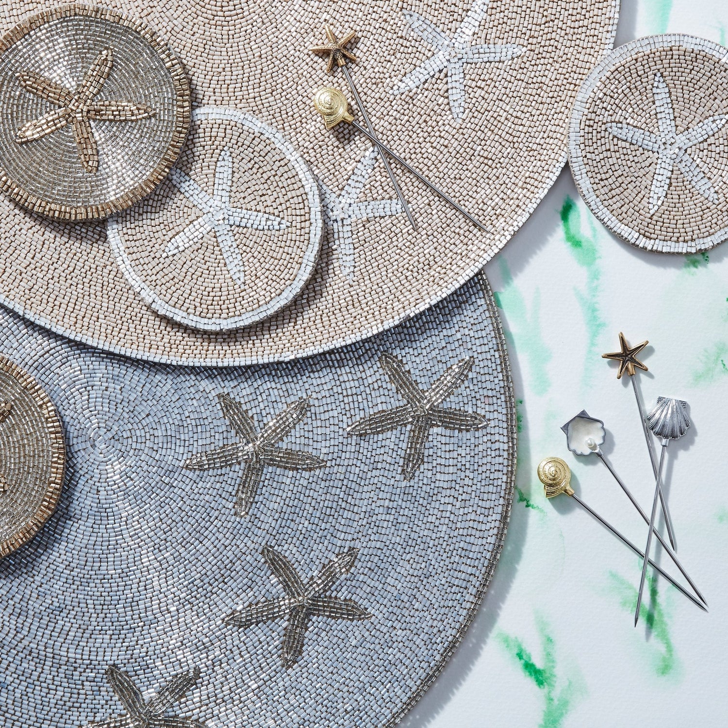 Starfish Coasters – Set of 4