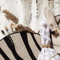 Zebra Placecard Holders – Set of 2