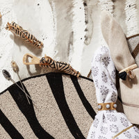 Zebra Bottle Opener with Crystals