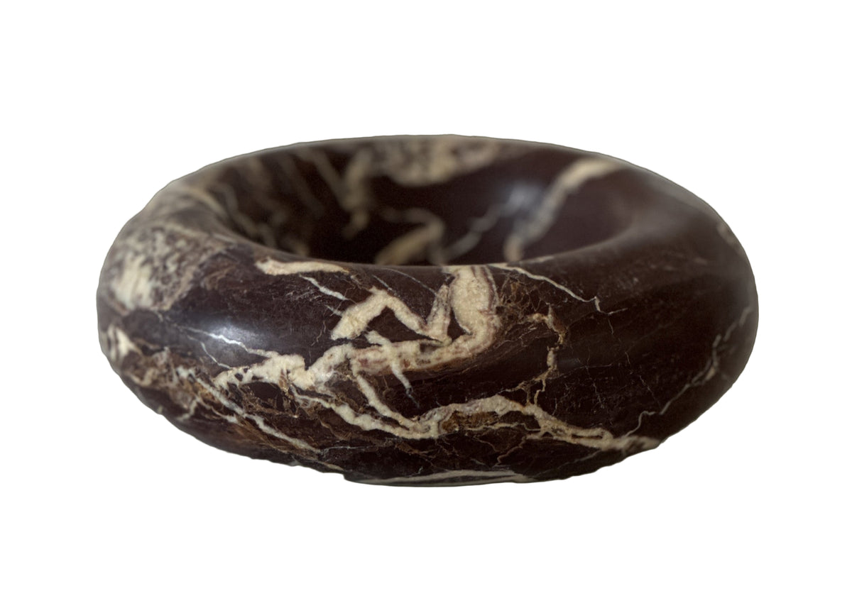 Contour Bowl in Cherry Gold
