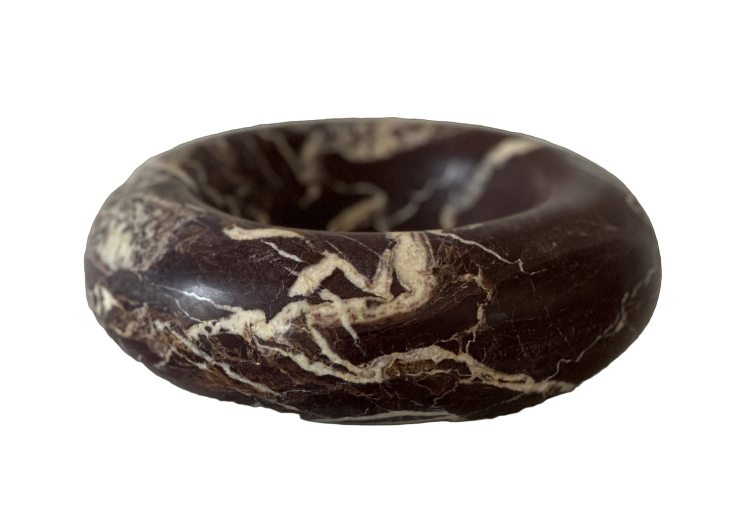 Contour Bowl in Cherry Gold