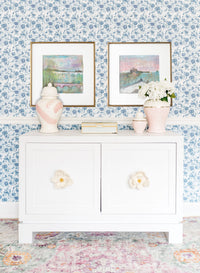 Cherry Blossom Pink Brushstroke Ginger Jar (Various Sizes)