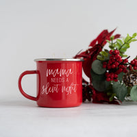 16oz Holiday Candle Mug (Various Scents and Phrases)