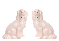 Pink Staffordshire Dogs
