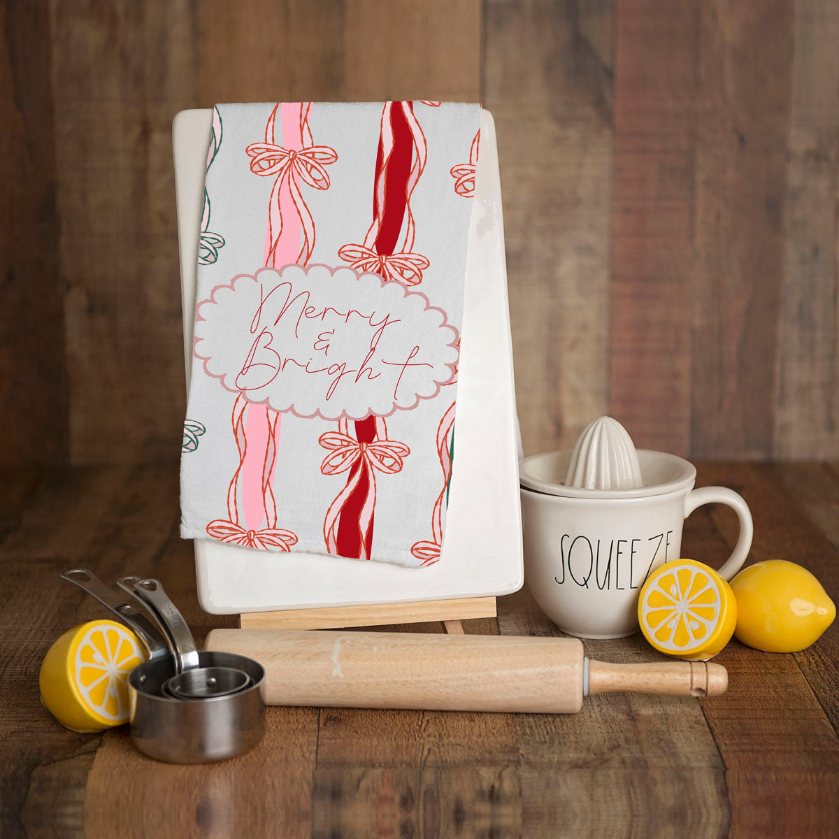 Merry Bright Coquette Kitchen Towel