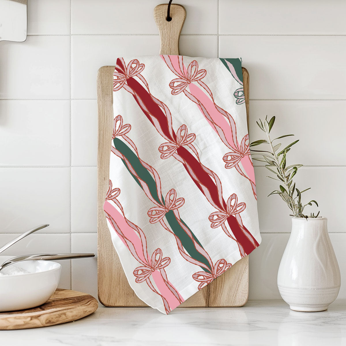 Merry Bright Coquette Kitchen Towel