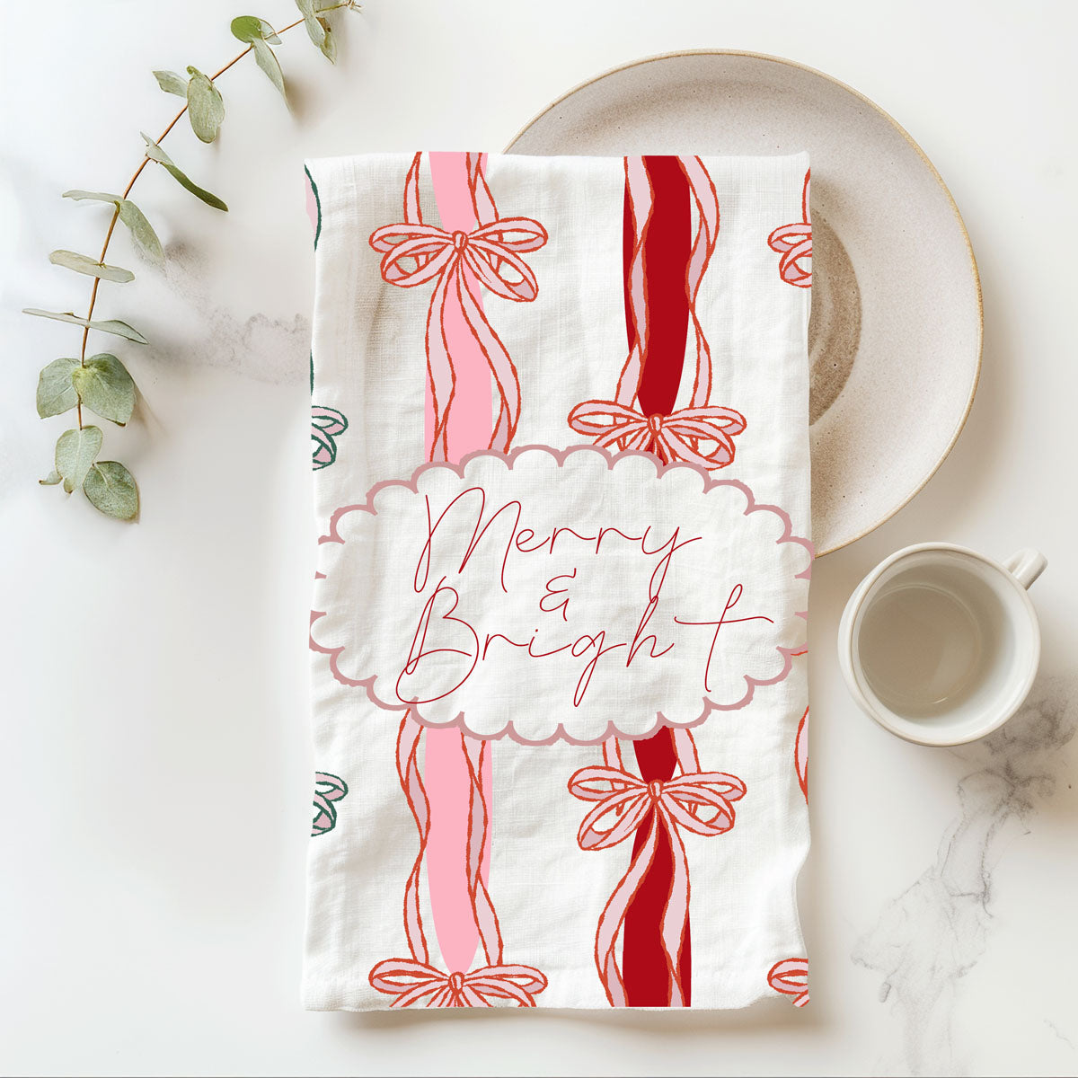 Merry Bright Coquette Kitchen Towel
