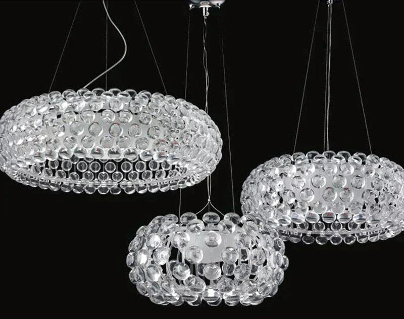 Modern Glass Pendant Lamp (Various Sizes)