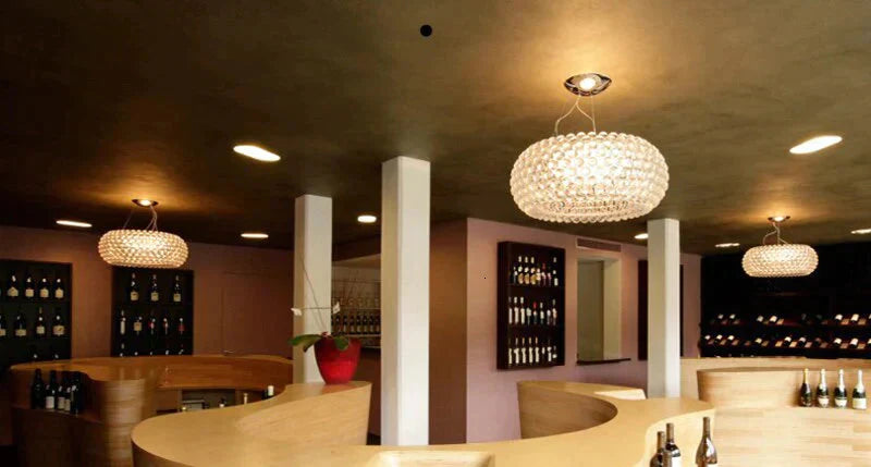 Modern Glass Pendant Lamp (Various Sizes)