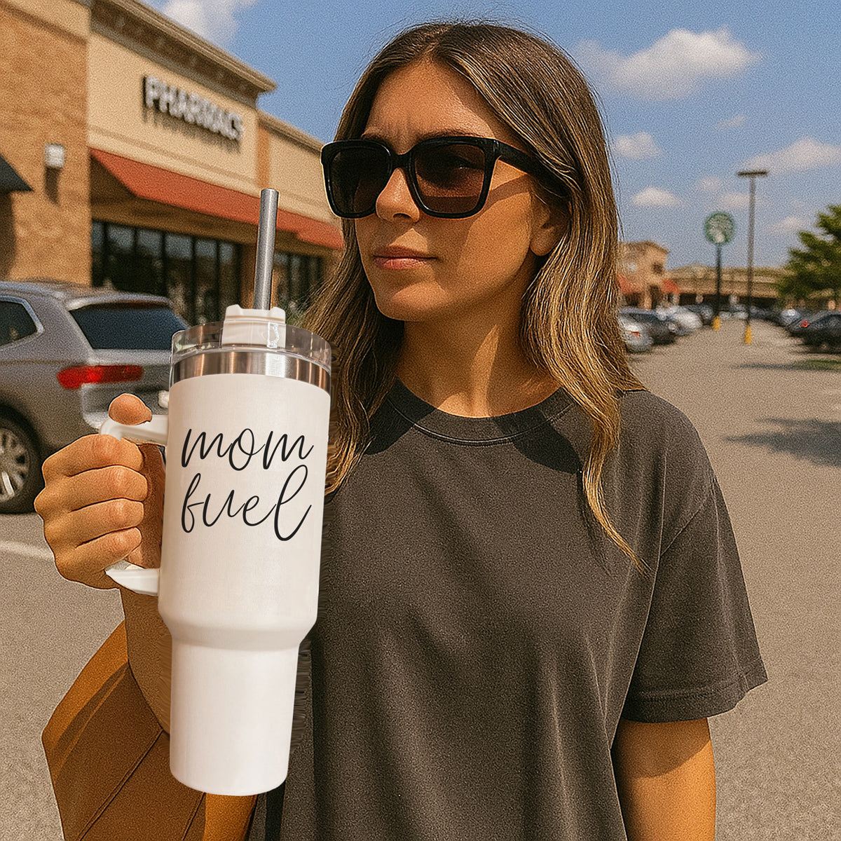 Mom fuel Travel Mug