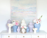 Light Lavender Ginger Jars (Various Sizes)