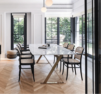Bentwood Armchair in Black Stained Beech w/ Cane Seat and Back