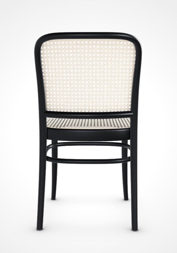 Bentwood Chair Cane Seat w/ Black Cane Back