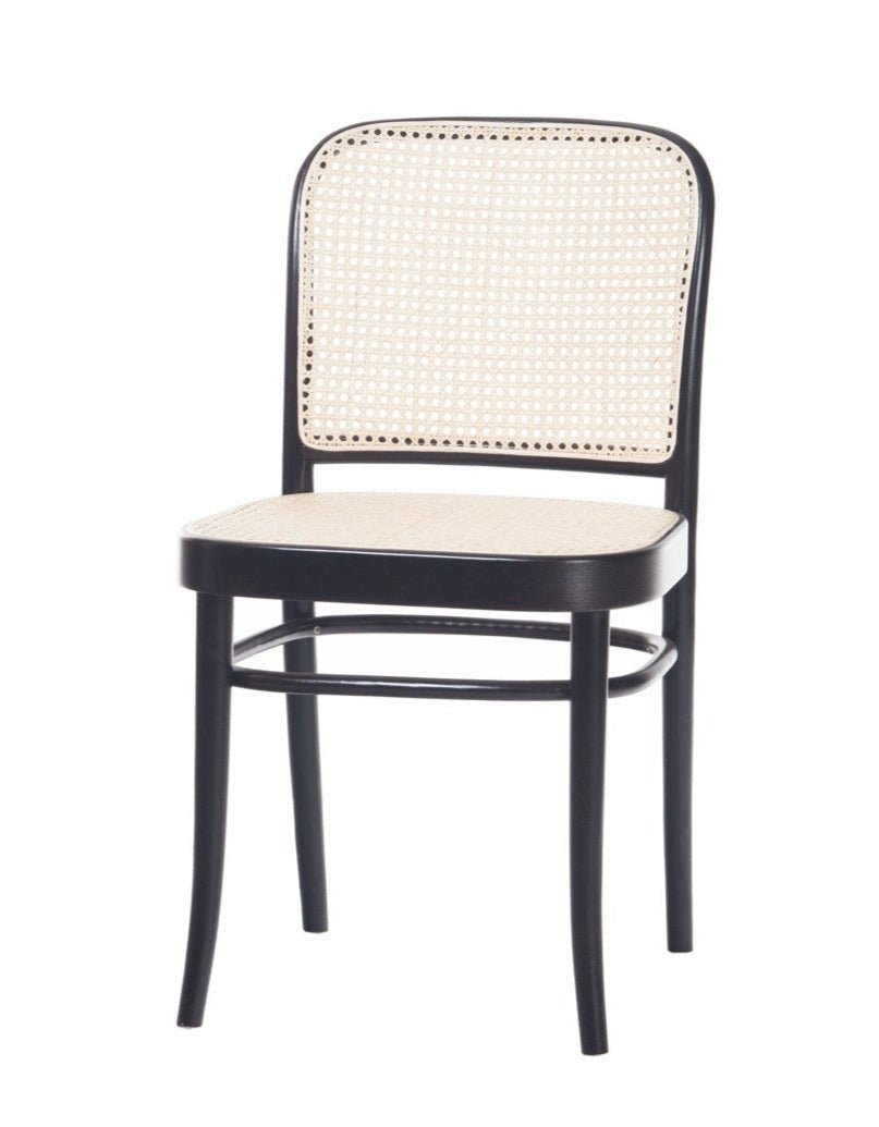 Bentwood Chair Cane Seat w/ Black Cane Back