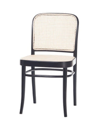 Bentwood Chair Cane Seat w/ Black Cane Back