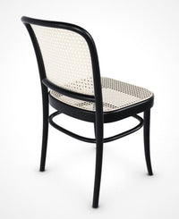 Bentwood Chair Cane Seat w/ Black Cane Back