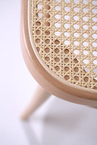 Bentwood Chair Natural Beech w/ Cane Back
