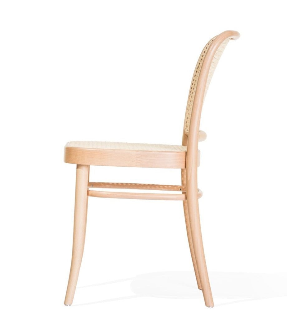 Bentwood Chair Natural Beech w/ Cane Back