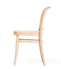 Bentwood Chair Natural Beech w/ Cane Back