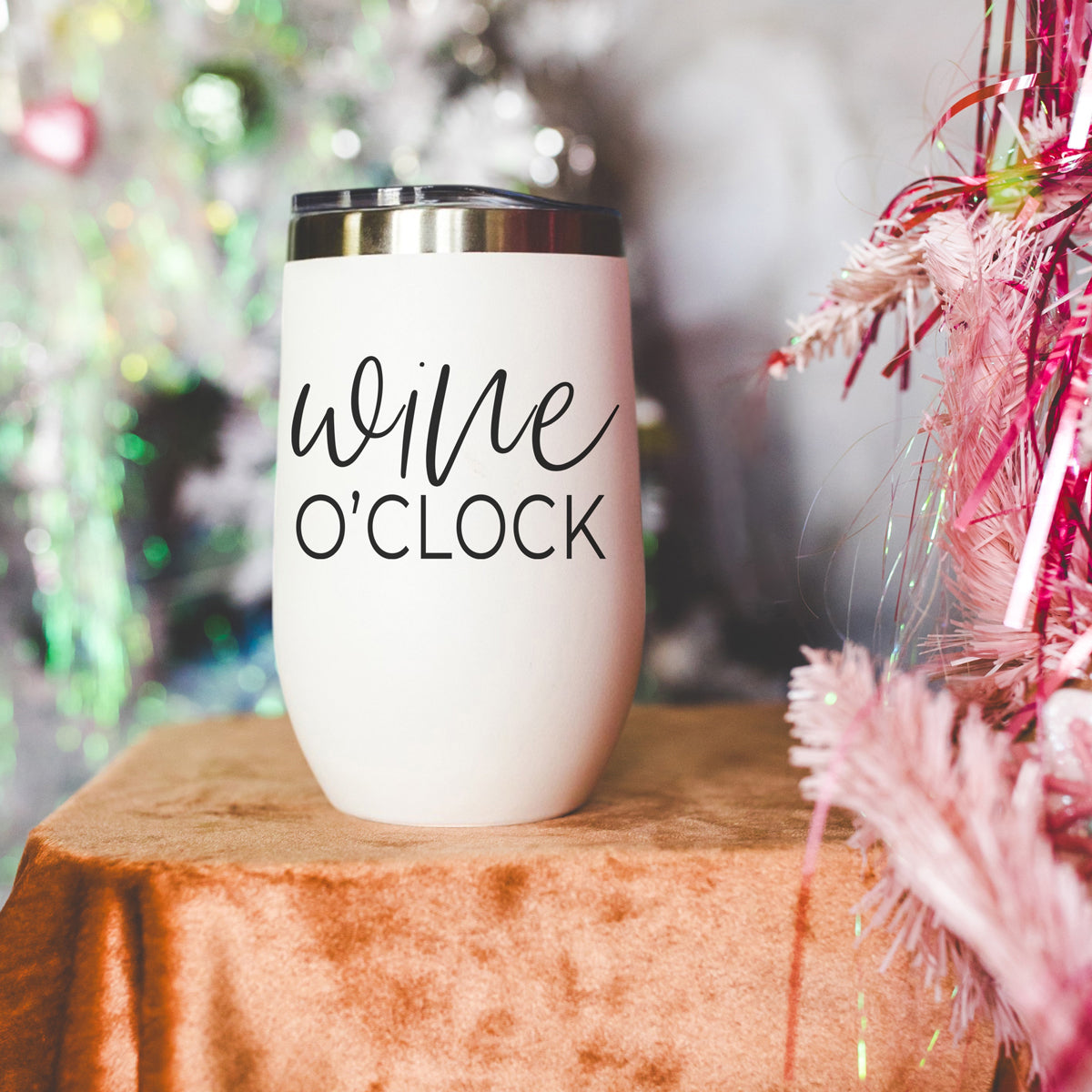Wine O'Clock Tumbler 17oz