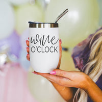 Wine O'Clock Tumbler 17oz