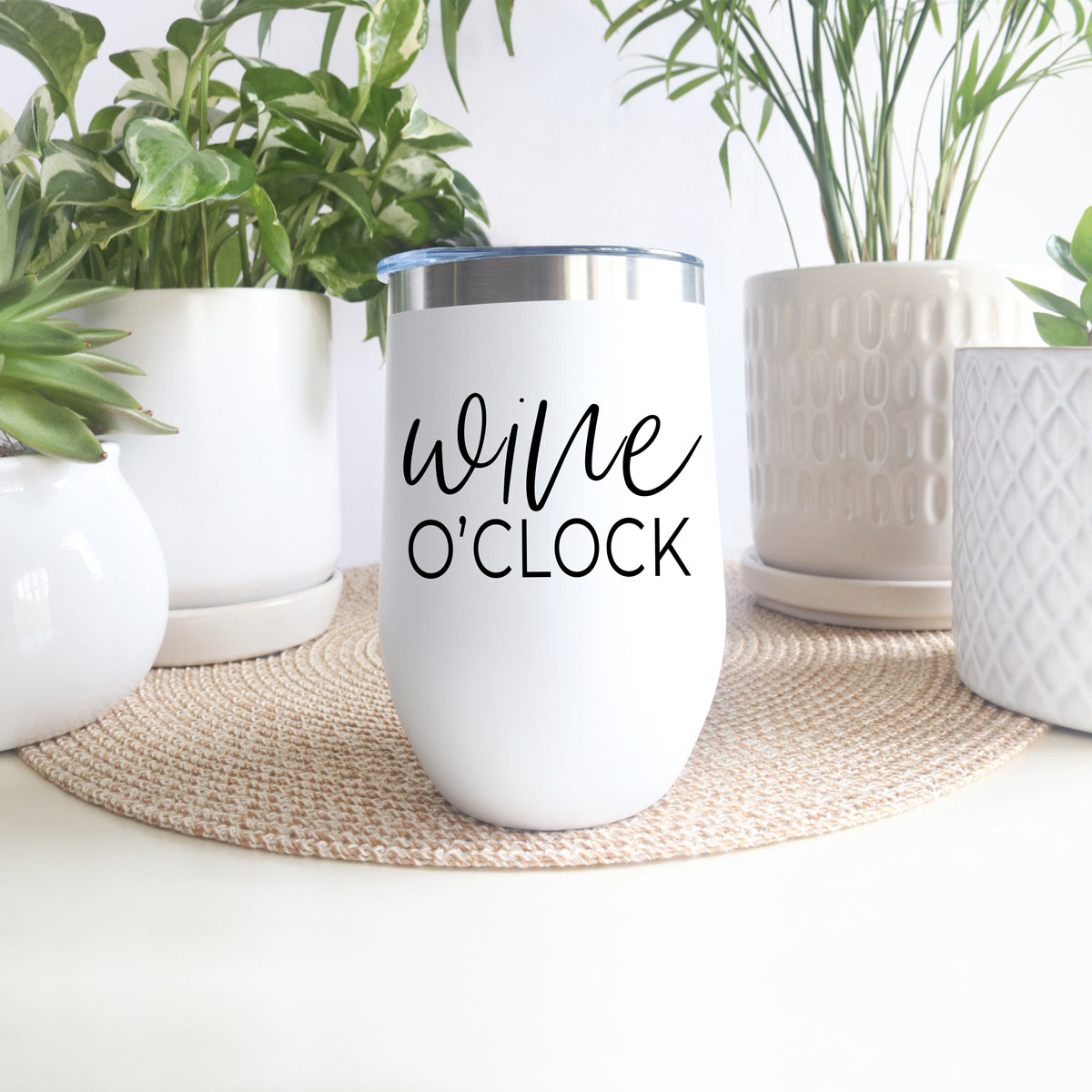 Wine O'Clock Tumbler 17oz