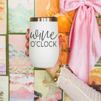 Wine O'Clock Tumbler 17oz