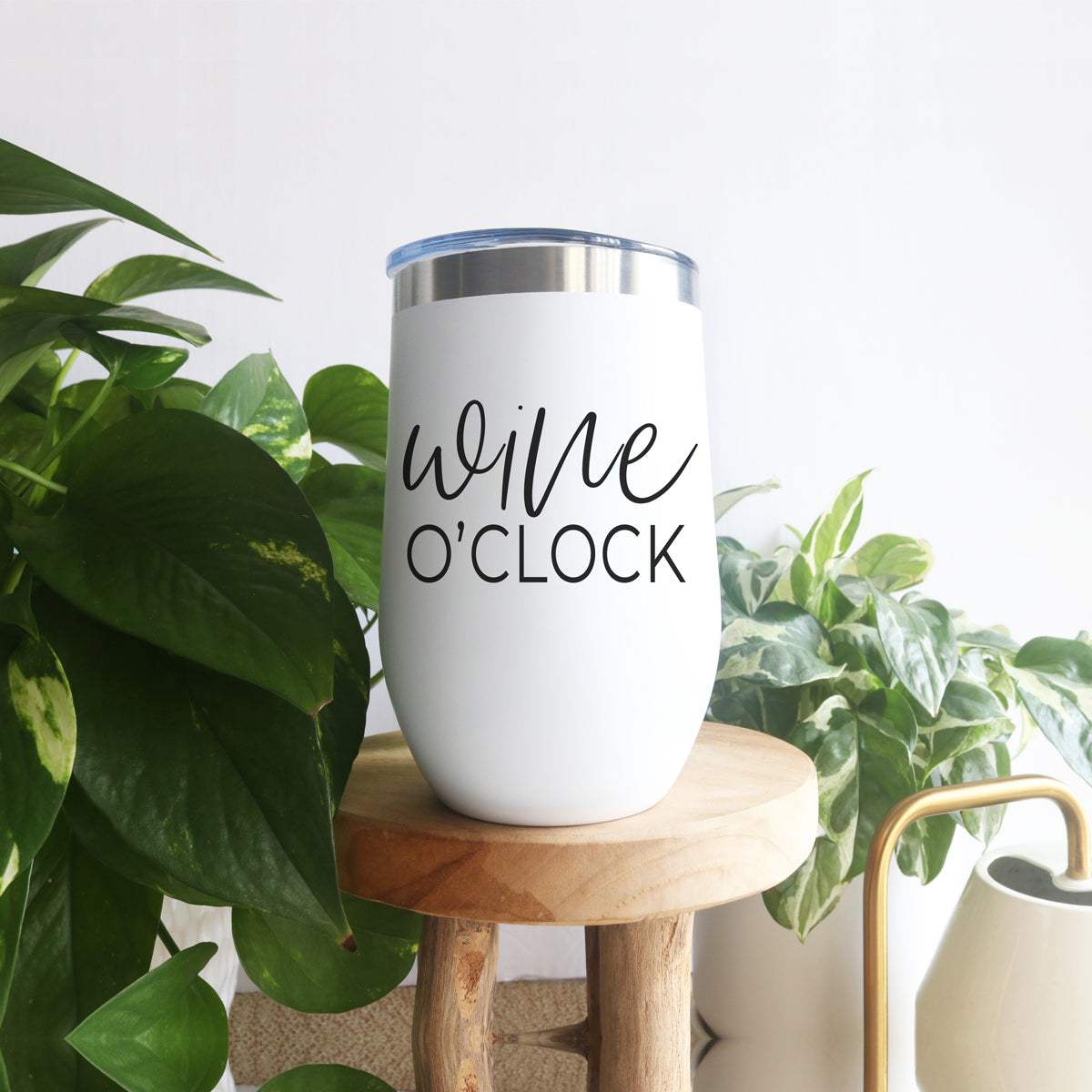 Wine O'Clock Tumbler 17oz