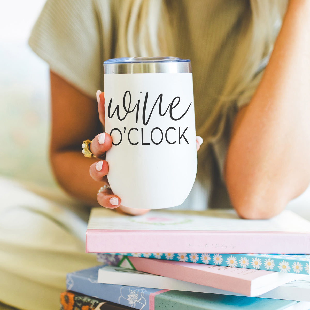 Wine O'Clock Tumbler 17oz
