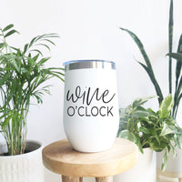 Wine O'Clock Tumbler 17oz