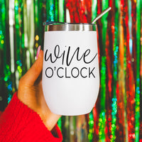 Wine O'Clock Tumbler 17oz