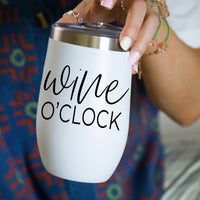Wine O'Clock Tumbler 17oz