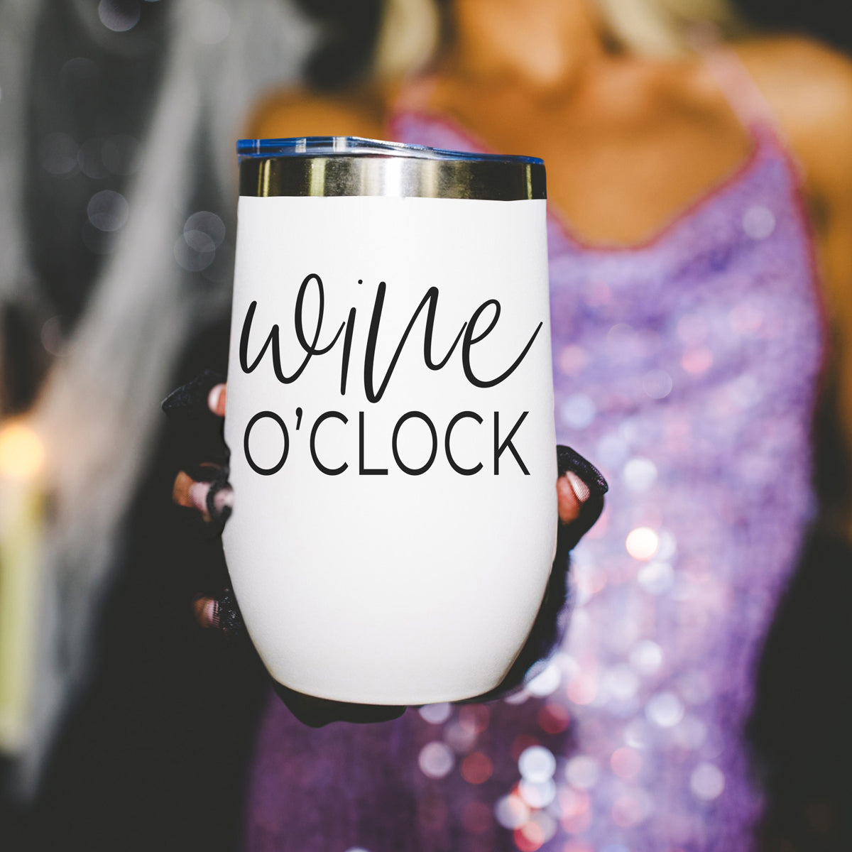 Wine O'Clock Tumbler 17oz
