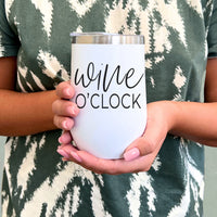 Wine O'Clock Tumbler 17oz